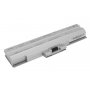 Sony Vaio PCG-21313M baterii Mitsu 4400 mAh (49 Wh), 6 articole Li-Ion 11.1V (10.8V) (argint)