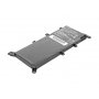 Asus A555DG baterii 4650 mAh (35 Wh), 4 articole Li-polymer 7.6V (7.4V)