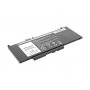 Dell Latitude 14 5000 baterii 5800 mAh (43 Wh), 4 articole Li-polymer 7.4V (7.6V)