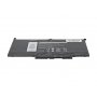 Dell compatibile 0DM3WC baterii 7200 mAh (53 Wh), 4 articole Li-Ion 7.4V (7.6V)