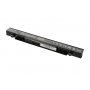 Asus R510 baterii Mitsu 2200 mAh (32 Wh), 4 articole Li-Ion 14.4V (14.8V)