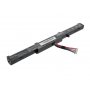 Asus 0B110-00220100 baterii Mitsu 2200 mAh (32 Wh), 4 articole Li-Ion 14.4V (14.8V)