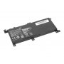 Asus A556U baterii Mitsu 4100 mAh (31 Wh), 2 articole Li-polymer 7.6V (7.4V)