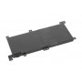 Asus X556UA-6200U baterii Mitsu 4100 mAh (31 Wh), 2 articole Li-polymer 7.6V (7.4V)