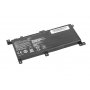 Asus A556 baterii 4100 mAh (31 Wh), 2 articole Li-polymer 7.6V (7.4V)