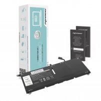 Dell compatibile HK6N5 baterii 5500 mAh (41 Wh), 4 articole Li-polymer 7.4V (7.6V) (9370), 13 (9380), Latitude 13 (3301)