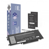 Dell Latitude 7390 2-IN-1 (TABLET LAPTOP) baterii Mitsu 7300 mAh (55 Wh), 4 articole Li-Ion 7.6V (7.4V) (7300mAh)